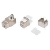XtendLan Keystone vtičnica RJ45, CAT5e, STP, namestitev brez orodja, zaskočna