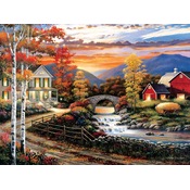 Sunsout - Puzzle Zaccheo - Babbling Creek Road - 1 000 kosov