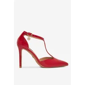 Nine West Čevlji z visoko peto WS21582-01 Rdeča