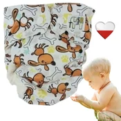 shumee Plenice za večkratno uporabo MINI POCKET BAMBOO DOGS plenice NappiMe