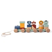 trixie® leseni vlak animals