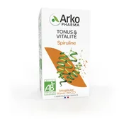 ArkoPharma ArkoCapsule - Spirulina - Tone and Vitality - BIO 150 capsules