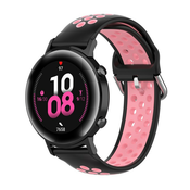 Silikonski remen Dots Youth Edition za Huawei Watch GT2 42mm - roza