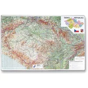 MAPA Namizna podloga - Zemljevid Češke republike 60 x 40 cm