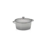 Kela Litoželezna pekač s pokrovom CALIDO 26 cm, siva