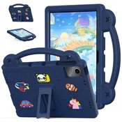 GS Ovitek za Lenovo Tab M11/Huawei MatePad SE 11, z ljubkimi vzorci, s stojalom, temno moder