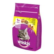 WHISKAS Suva hrana za odrasle macke, piletina 300g