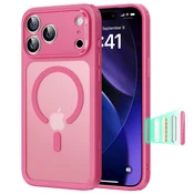 Hibridni ovitek ESR Classic Hybrid HaloLock za iPhone 17 Pro Max - frosted pink