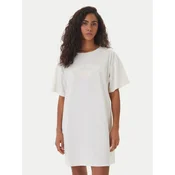 Emporio Armani Vsakodnevna obleka EW004078 AF20244 U1131 Bela Regular Fit