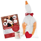 Darilni set Čar topline – ogrevana gos (termofor) in skodelica - Froster - Baby shower - Božič - Za 30 let