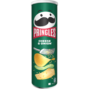 Pringles čips Cheese and Onion sir in čebula 165g