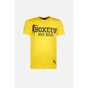 Boxeur T-SHIRT BOXEUR STREET 2, moška majica, rumena BXM0200002