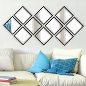 Wallity Set ogledala SETAYNA_036, 24x24cm