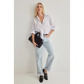Trendyol White Regular Regular Pattern Woven Shirt