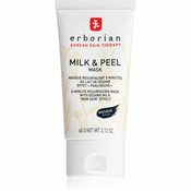 Erborian Milk & Peel eksfolijacijska maska za sjaj i zagladivanje kože lica 60 g