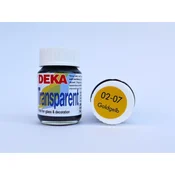 Rayher. DEKA Transparent 25 ml zlato rumena