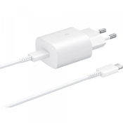 SAMSUNG hišni polnilec Super Fast Charge EP-TA845XWE 45W + kabel EP-DN975BWE TYPE C (bulk), bel