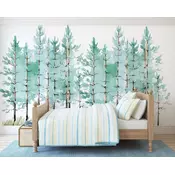 Wallity Tapete za zid MDK-00107, 100x100 cm, Šarena
