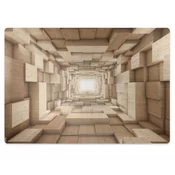 Decormat Podloga za stol parket Abstrakcija lesa 120x90 cm 2 cm
