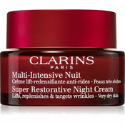 Clarins Super Restorative Night Cream krema za noc za suhu i vrlo suhu kožu lica 50 ml