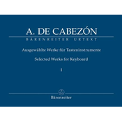 A.DE CABEZON:SELECTED WORKS FOR KEYBOARD 1