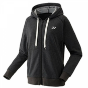Ženski sportski pulover Yonex Womens Full Zip Hoodie - charcoal