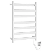 ELIAS električni radiator za brisače 490x730x110 mm, 105 W, bela mat - Bela - 490x730x110 mm - Sapho - ELIAS - 24 - Iz nerjavečega jekla - Oblika H - Oblika H - 490 - 730 - 110 - 105 - 14