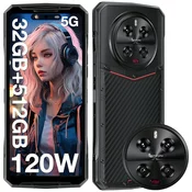 DOOGEE pametni telefon DK10 32GB/512GB, Kevlar Black