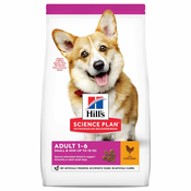 Hills Science Plan Adult 1-6 Small & Mini s piletinom - 2 x 6 kg