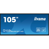 iiyama ProLite TE10518UWI-B1AG 105 Class (104.6 viewable) LED-backlit LCD display - 5K - for digital signage/interactive communication