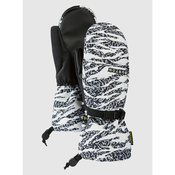 Burton Profile Under Mittens zebra camo