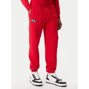 Kappa Spodnji del trenirke Olmos 311M2TW Rdeča Regular Fit