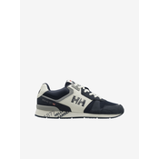 White-and-blue mens sneakers with suede details HELLY HANSEN Anakin Leather 2