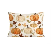 Flanelasta prevleka za blazino PUMPKINS & STRIPES 50x70 cm, barvna