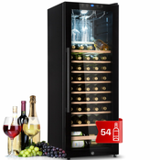 Klarstein Barossa 54S, vinoteka, 155 l, 54 boce, staklena vrata, zaslon osjetljiv na dodir