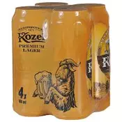 Kozel premium lager pivo 4x0,5l limenke