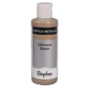 Rayher. Akrilna barva Ultimate Sheen, mocha, kovinska, 80ml