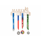 AtmoWood Lesen obešalnik medalj z lastnim motivom