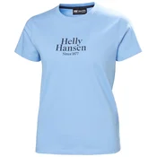 Helly Hansen W CORE GRAPHIC T-SHIRT, ženska majica, plava 54080
