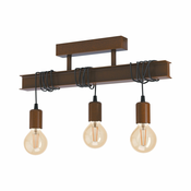 EGLO Plafonjera TOWNSHEND 4 3xE27 55 cm antik smeda 43522
