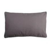 shumee Vzglavnik DUO 30x50 sivo-srebrn