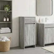 Kupaonski ormar Siva Sonoma 35 x 36,5 x 85 cm Konstruirano drvo