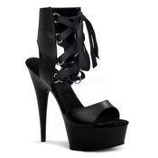 Pleaser Delight-600-14 Black 37