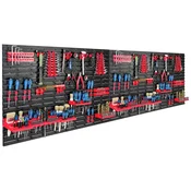shumee Deska za orodje 230x78 cm, polica za delavnico in garažo