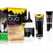 Garnier Olia Big Kit permanentna barva za lase odtenek 9.3 Gold Light Blond