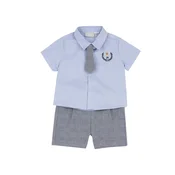 Chicco Komplet svetlo modra/pegasto siva