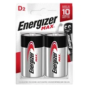 Energizer ENERGIZER BATERIJA MAX D LR20, 2 kosa. ECO embalaža