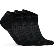 Craft Nogavice core dry shaftless 3-pack black