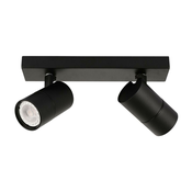 ITALUX SPL-2813-2B-BL - Spot svetiljka LACONI 2xGU10/35W/230V crna
