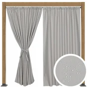 shumee VRTNE ZAVESE ZA TERASO VRTNE ZAVESE ZA TERASO T 155x260 svetlo siva